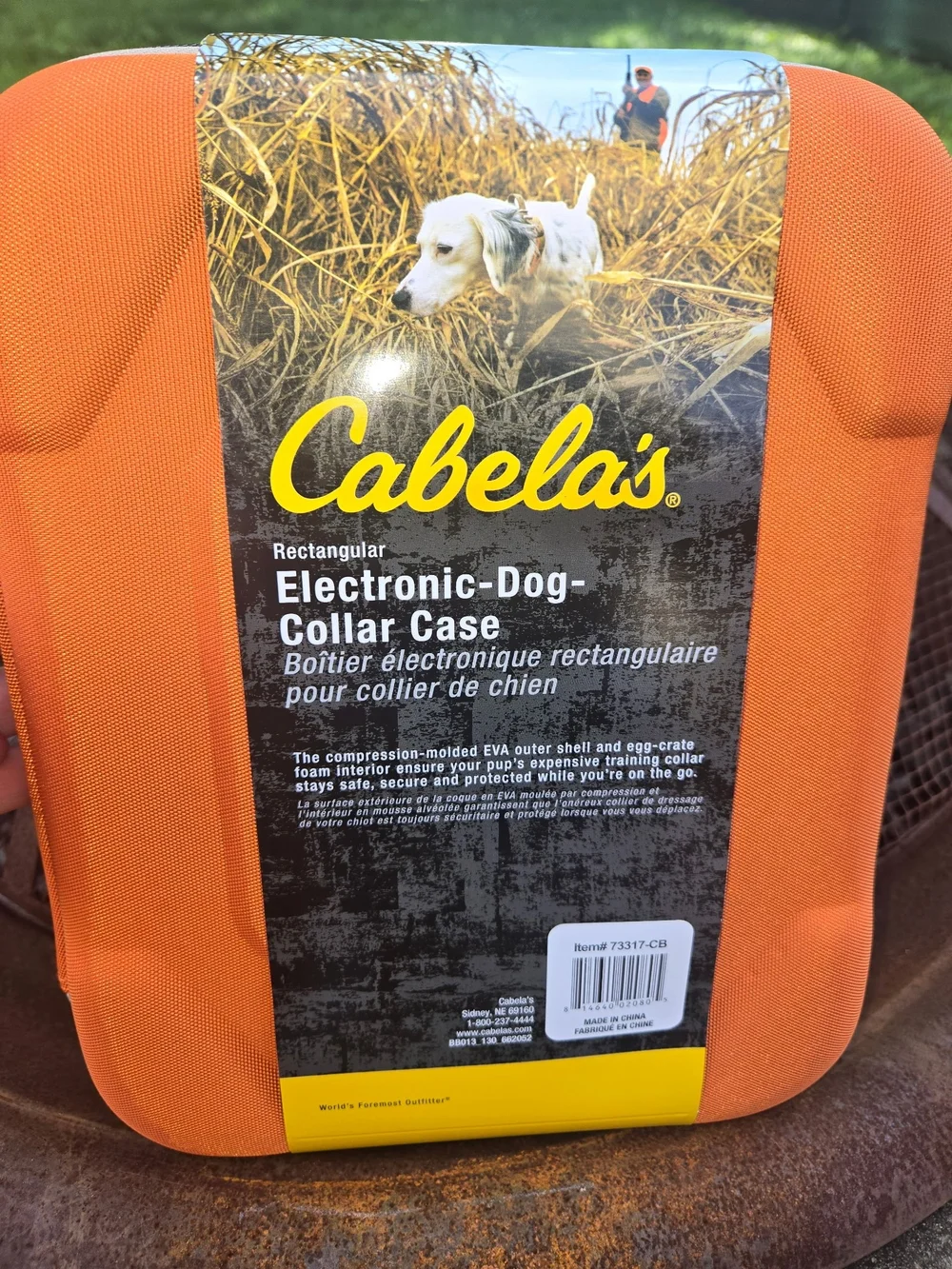 Cabela's Orange Electronic Dog Collar Case